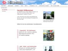 Tablet Screenshot of hitzmann-info.de